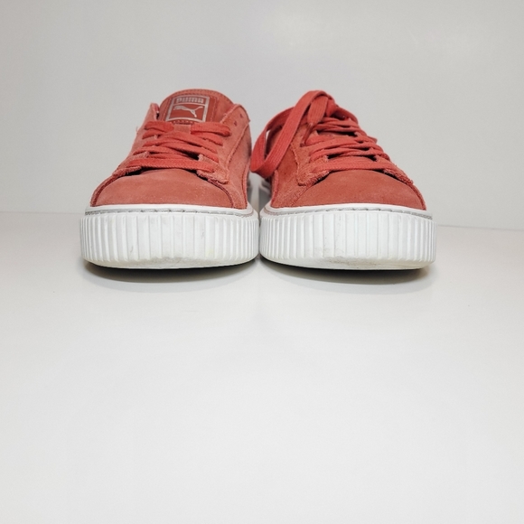 Puma Suede Platform Barbados Cherry - Picture 5 of 10